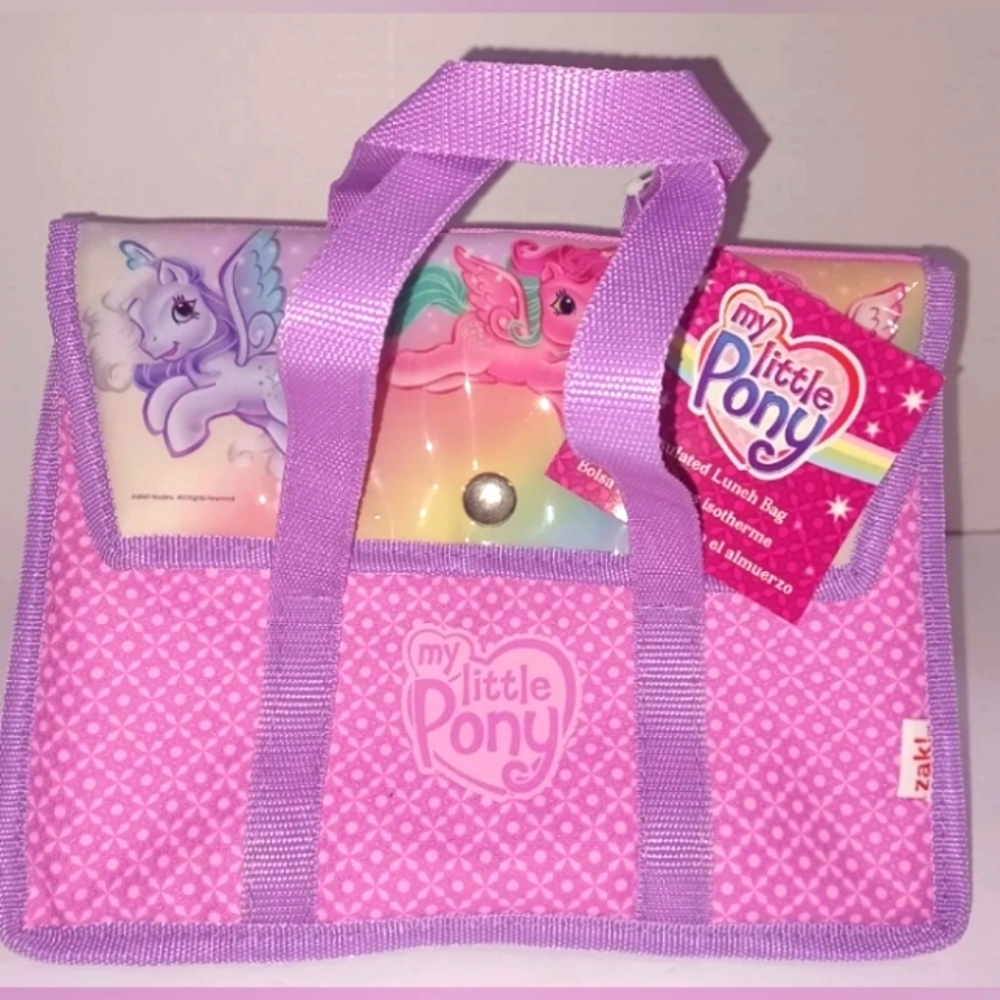 Vintage My little Pony Insulated Lunch Bag Lunchbox New